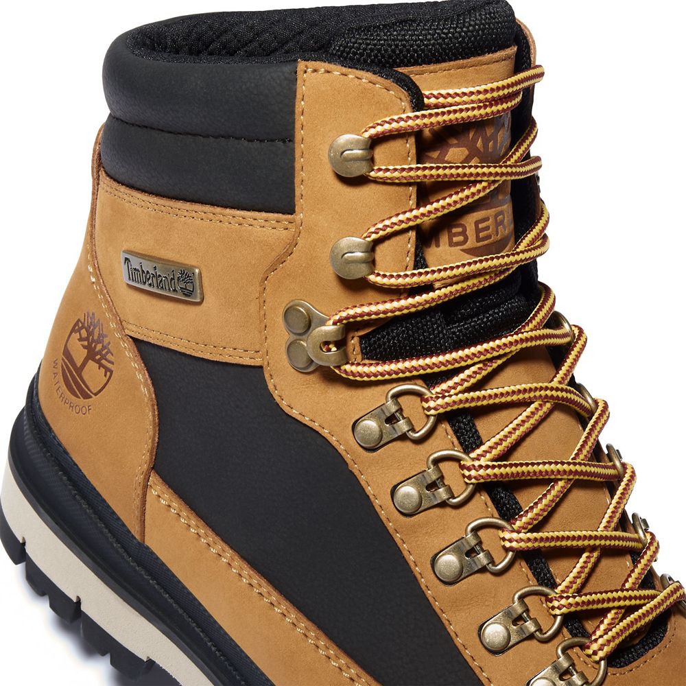 Bota Neve Masculino - Timberland Field Trekker Impermeavel - SVUWX0632 - Marrom/Pretas